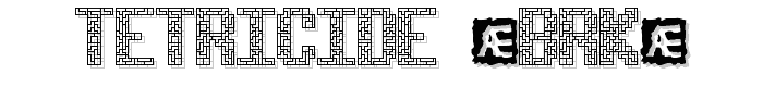 Tetricide (BRK) font